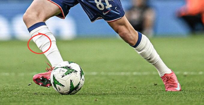 Why Are Footballers Allowed to Wear Such Tiny Shin Pads?