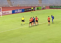 That Is What You Get for Taking a Penalty This Slowly. That Is What You Get for Taking a Penalty This Slowly.